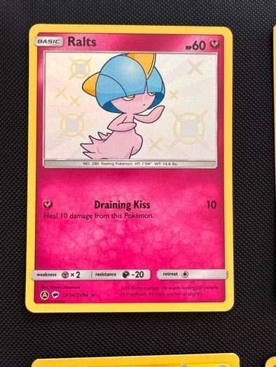 Pokemon Shiny Vault Set 7 Cards Charmander Riolu Ralts Sobble Shining Fates SV122 NM