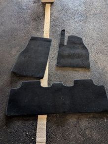 Tesla Model Y Genuine Carpet Floor Mats - Front Pair and Rear - As New