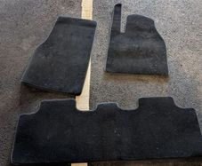 Tesla Model Y Genuine Carpet Floor Mats - Front Pair and Rear - As New