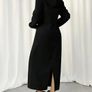 Hooded maxi dress Image 2