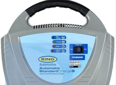 RING 8A Automatic Car Battery Charger