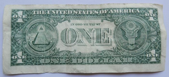 1 Us Dollar Banknotes The United States Of America One Dollar 1 Usd
