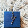 Silver Necklace with Chemical Molecule design Image 7
