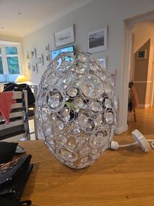 lampshade ceiling light.
