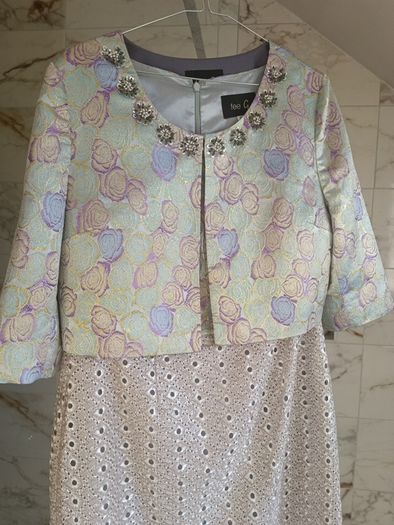 Designer boutique Fee G dress jacket 2 piece suit mother of the bride wedding guest