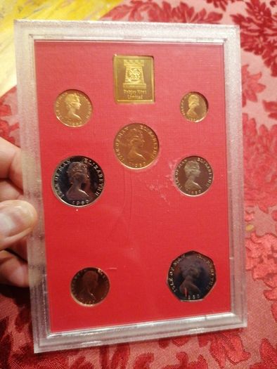 1980 Isle Of Man Coin Set