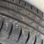 4 x passat golf 15" Steel wheels. Decent tyres Image 4