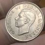 1948 Half Crown UNC/MS Luster.Really nice coin. Image 2