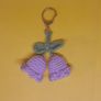 Lilac crocheted flower Image 2
