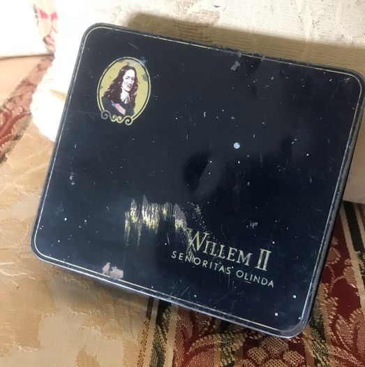 Vintage Cigar Metal Boxes