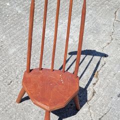 Vintage apprentice piece chair