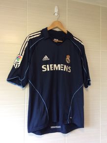 Real Madrid Jersey.  Official Adidas Mens Away Jersey Season 2005-2006. Original From The Time. Not A Modern Day Remake.