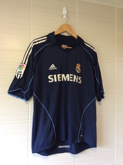 Real Madrid Jersey.  Official Adidas Mens Away Jersey Season 2005-2006. Original From The Time. Not A Modern Day Remake.