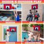 Mini Basketball Hoop Children's Indoor Basketball Basket in Room Wall Mounted with Electronic Scoreboard, Children's Toy Basketball Gift Boy 3-8 Years Image 5