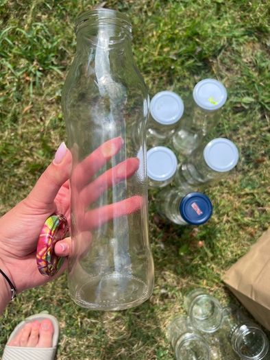 Glass bottles (5)