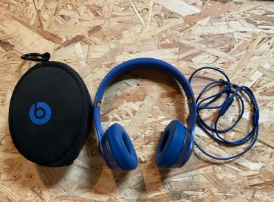 Sapphire blue Beats by Dr. Dre Solo2 Royal Edition (wired)