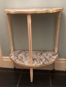 retro side table