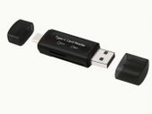 3213 Type C To Micro SD Card Reader | TF Memory Card Reader With USB C To USB Adapter Compatible With iPhone 15 Samsung Galaxy Huawei Xiaomi