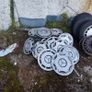 Chrome Mercedes Wheel Trims Image 3