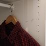 Wardrobe with 4 doors, white, with 1 clothes rail, 3 shelves Image 10