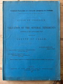 Griffith's Valuation Corofin 1855