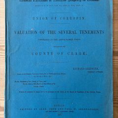 Griffith's Valuation Corofin 1855