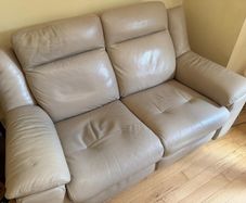 leather recliner chair