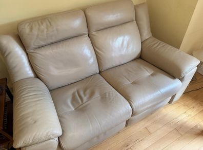 leather recliner chair