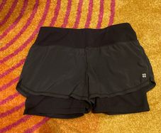 Sweaty Betty Run Exercise Shorts Black
