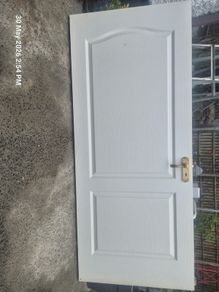 White interior door
