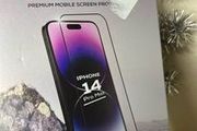 New Rock iPhone 14 pro max 9H Tempered Glass Premium Mobile Screen Edge To Edge Protector.