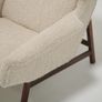 Vintage Sculptural Boucle Wingback Model 877 Armchairs by Gianfranco Frattini for Cassina, Italy, 1950s Image 5