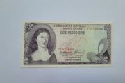 Colombia  2 Pesos 1973 notes UNC