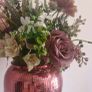 disco ball wedding floral arrangement Image 2