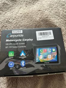 Carpuride BMW motorcycle CarPlay