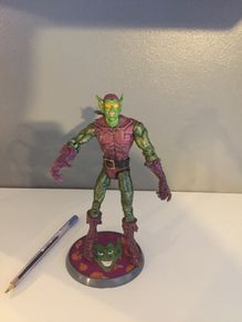 Green Goblin action figure vintage retro toy from Spiderman vs. Sinister six (Marvel)