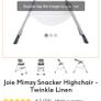 joie mimzy snacker highchair Image 2