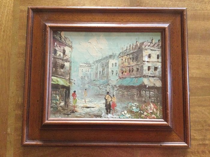 Art - Vintage Oil on Canvas.