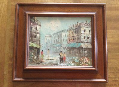Art - Vintage Oil on Canvas.