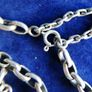 Vintage Heavy Sterling Silver 925 Charm Bracelet length 9" - 31,9g Image 6