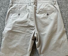 NEW Mens Salt + Lime Chino Shorts in stone colour - W34
