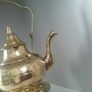 Brass Teapot on a Trivet Image 3