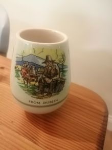Rare 1950s Dublin vase Carrigaline Signed