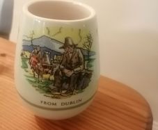 Rare 1950s Dublin vase Carrigaline Signed