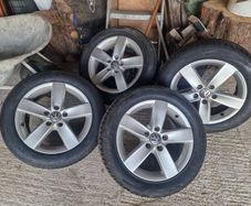 Genuine VW 16" Alloy Wheels  5x112