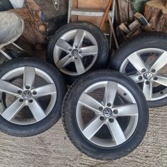 Genuine VW 16" Alloy Wheels  5x112