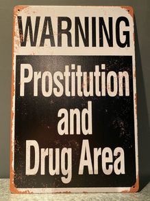 Funny man cave Tin Metal sign