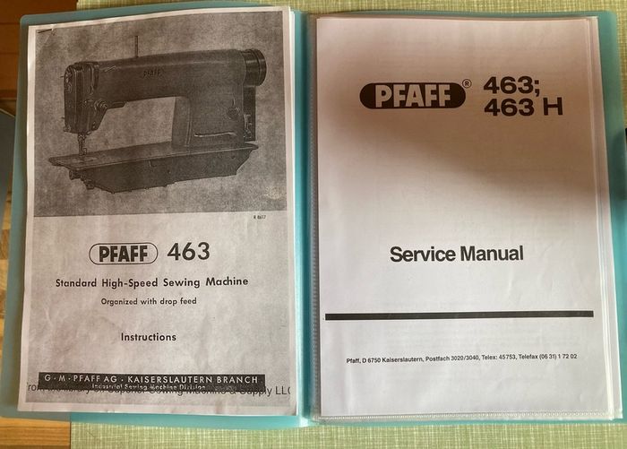 Pfaff 463 industrial sewing machine