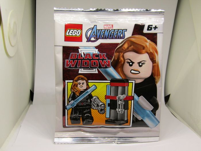 LEGO Avengers Black Widow Minifigure Foil Pack Polybag Limited Edition Brand New Sealed