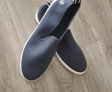 Original Pinguin Mens Sabre Slip on Canvas Pumps
